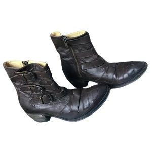 Faryl Robin x Free People Boots Women Leather Cowboy Size 91/2